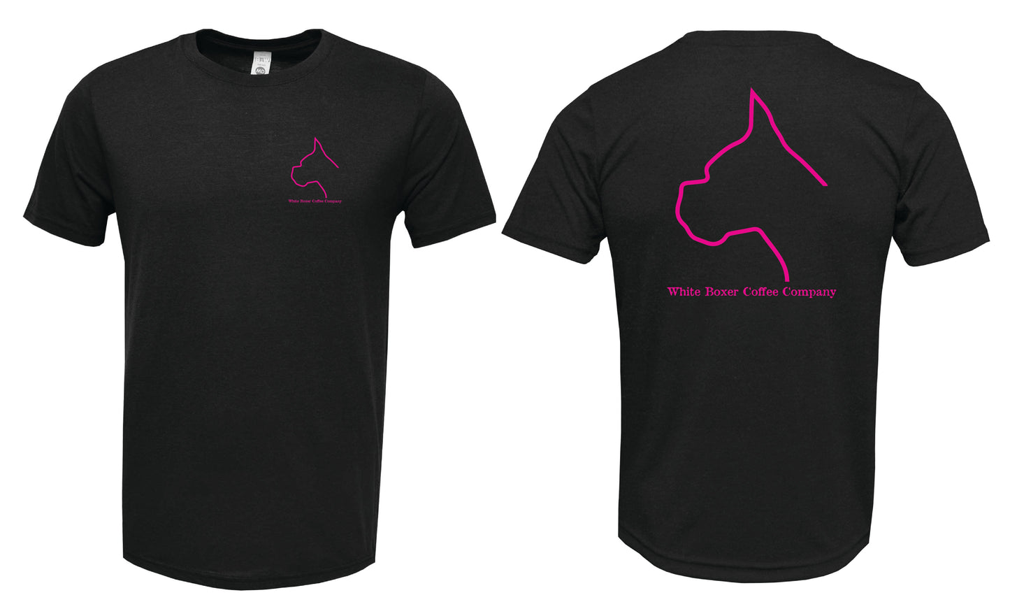 White Boxer T-Shirt -Small