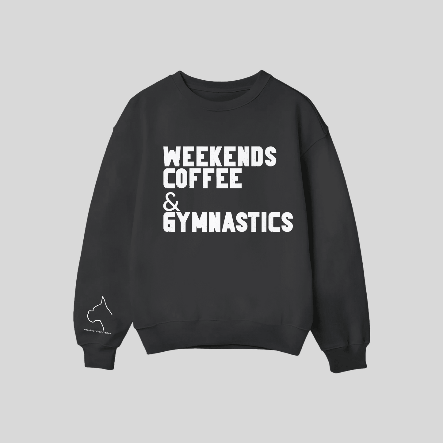 Weekends coffee & Gymnastics -Black