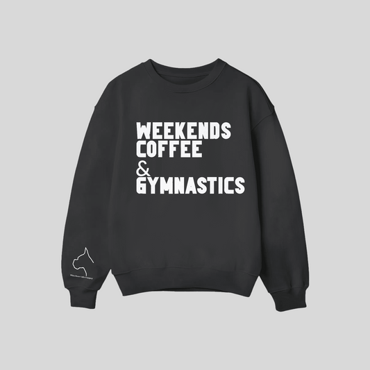 Weekends coffee & Gymnastics -Black