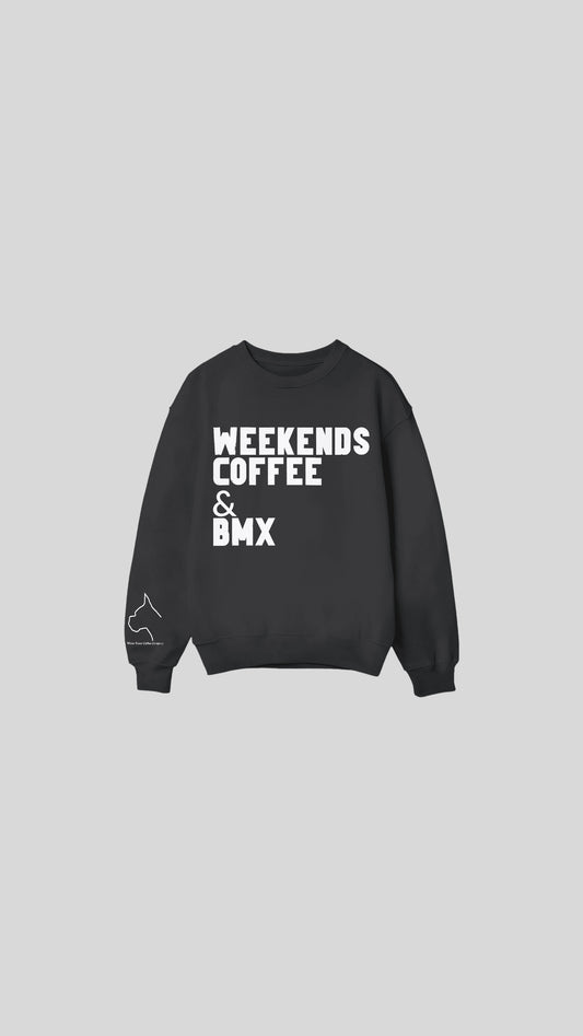 Weekends coffee & Bmx -Black