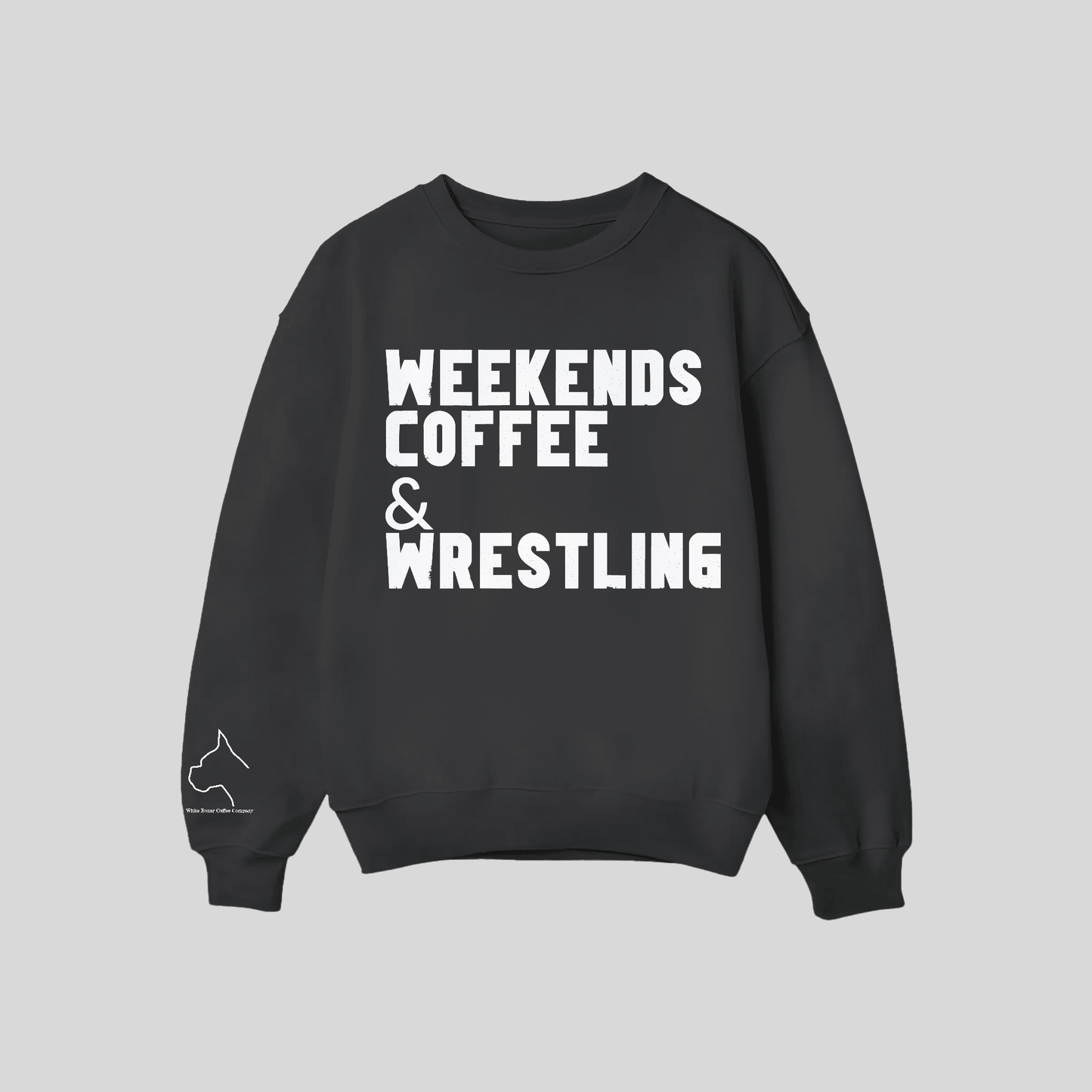 Weekends coffee & wrestling-Black