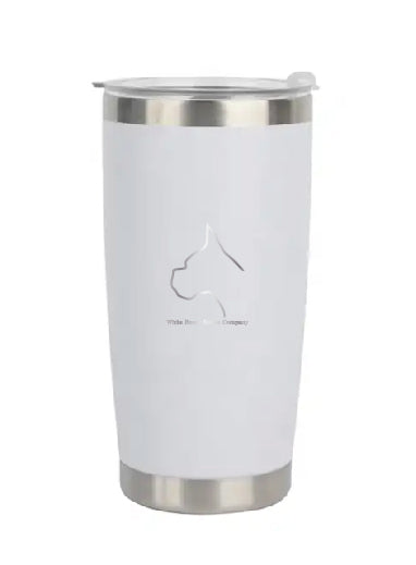 20oz Coffee Tumbler- White